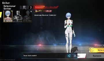 Conta de blood strike com skin da parceria Evangelion e mais