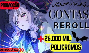 (PROMOÇÃO) ZENLESS ZONE ZERO ZZZ CONTAS REROLL - ATÉ 26.000 POLICROMOS