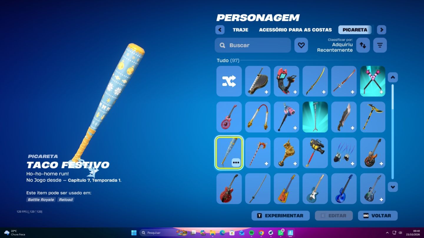 Conta de fortnite try hard