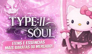 TYPE SOUL (TYPE://SOUL) PREÇOS IMPERDIVEIS!! (QUEIMA DE ESTOQUE)
