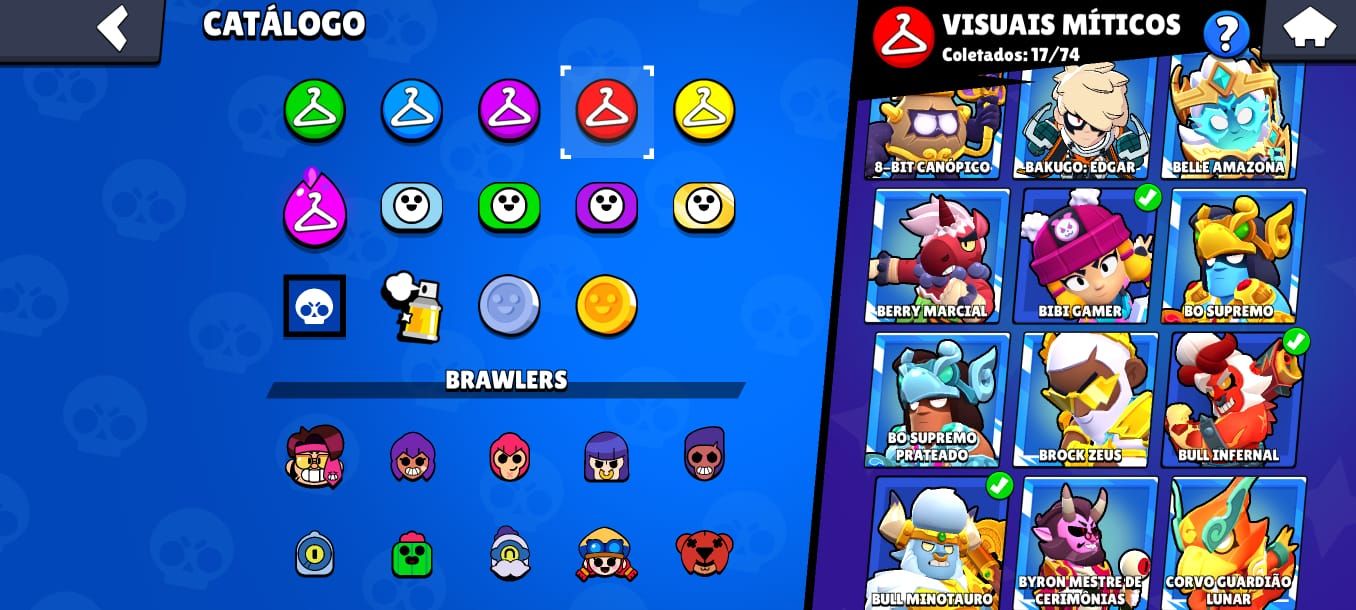 CONTA BRAWL STARS (111K+ TROFÉUS | CRIADA EM 2019)