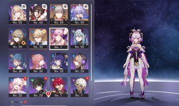 Conta Honkai Star Rail | TL 35 | GEPARD+BAILU+FU XUAN | Descrição para detalhes