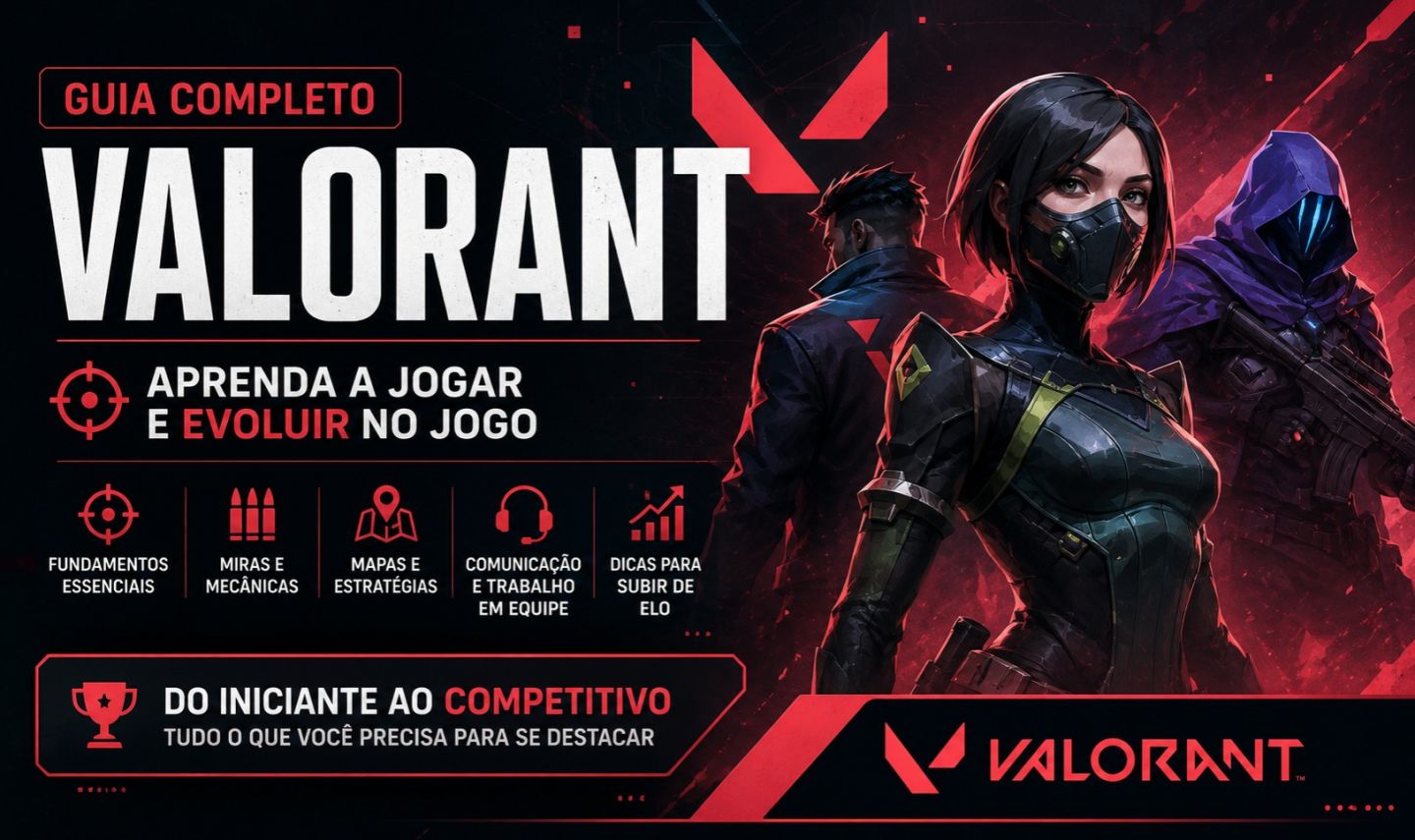 Guia Completo Valorant | Aprenda a Jogar e Evoluir no Jogo + BRINDE