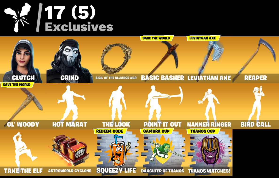Conta de Fortnite +200 skins, passes og cap 1 + conta da epic com 36 jogos