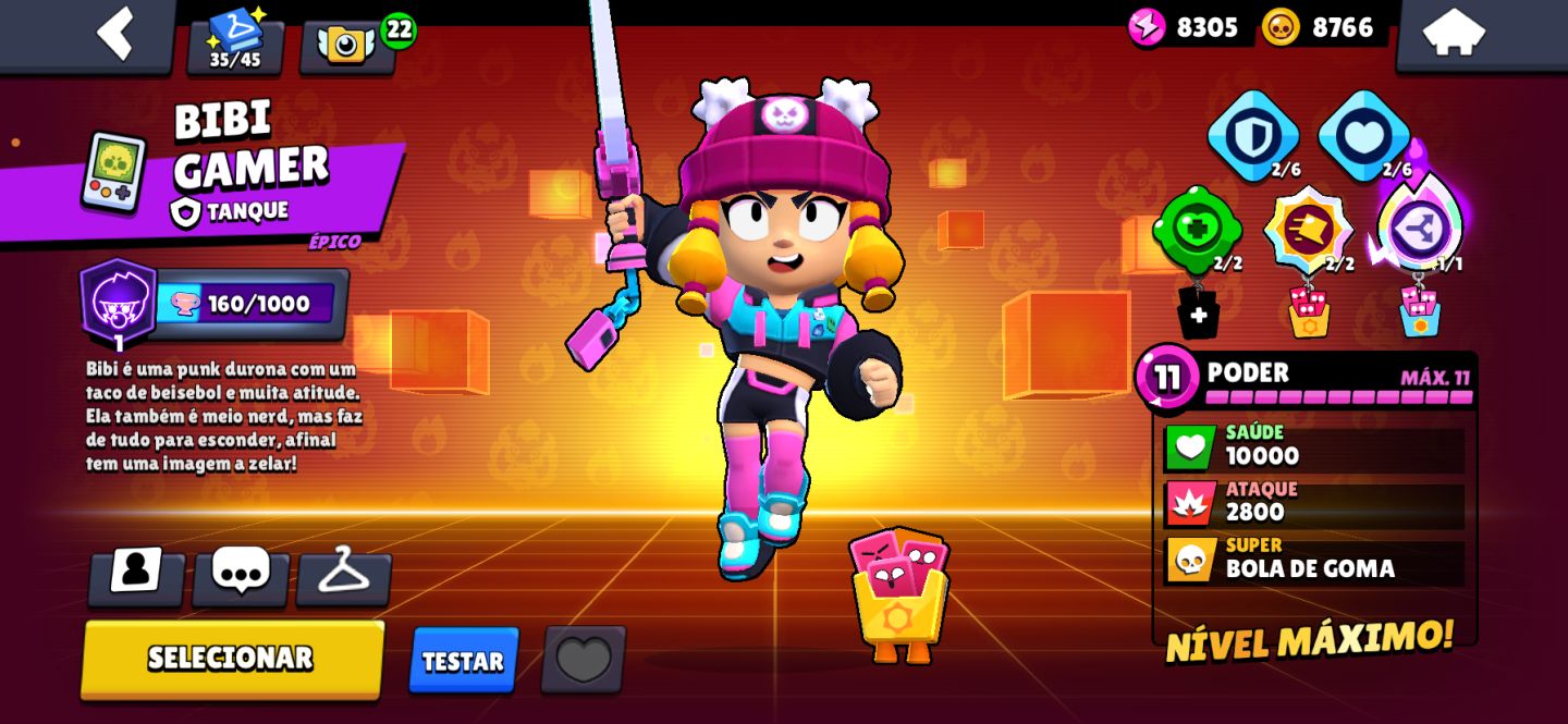 CONTA BRAWL STARS RARA! 19K TROFÉUS, SKINS LENDÁRIAS, PASSES ANTIGOS, COLTPRATA