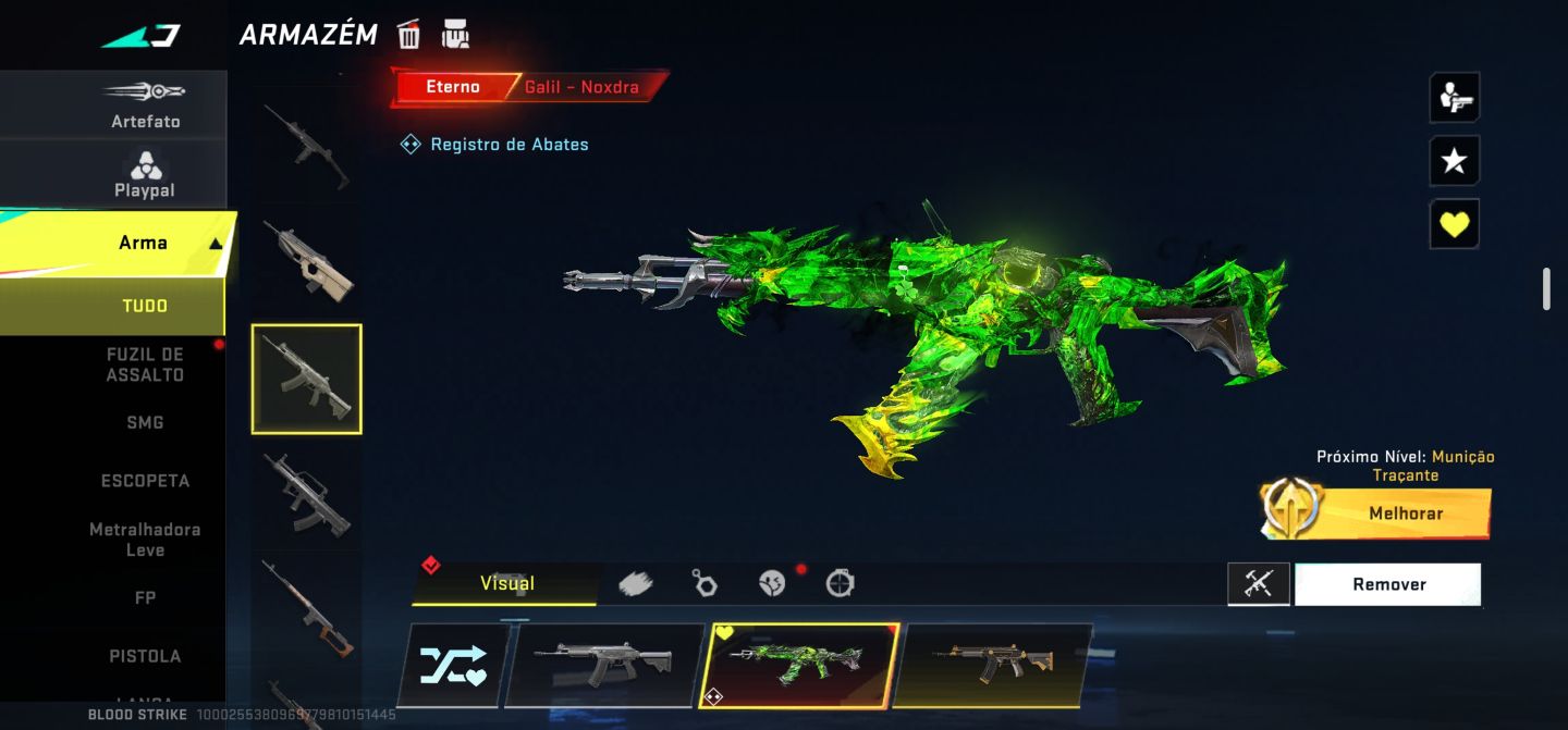 Conta Blood Strike Competitiva (Lenda) Full Acesso com Várias Skins