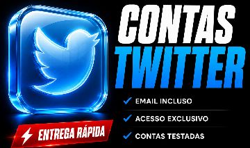 CONTAS TWIITER/X - NOVAS E ANTIGAS ALTA QUALIDADE IP MIX
