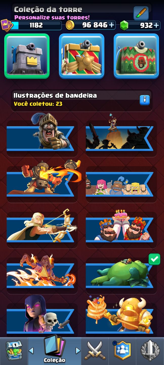 Conta Clash Royale (5596 troféus/arena 16)