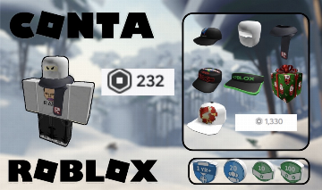 CONTA ROBLOX 2013 com 1562 ROBUX + 8 Offsales + Roblox Plus (Leia Desc)