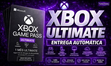 XBOX GAME PASS ULTIMATE - PC/XBOX/XCLOUD - ENTREGA AUTOMÁTICA + BRINDE