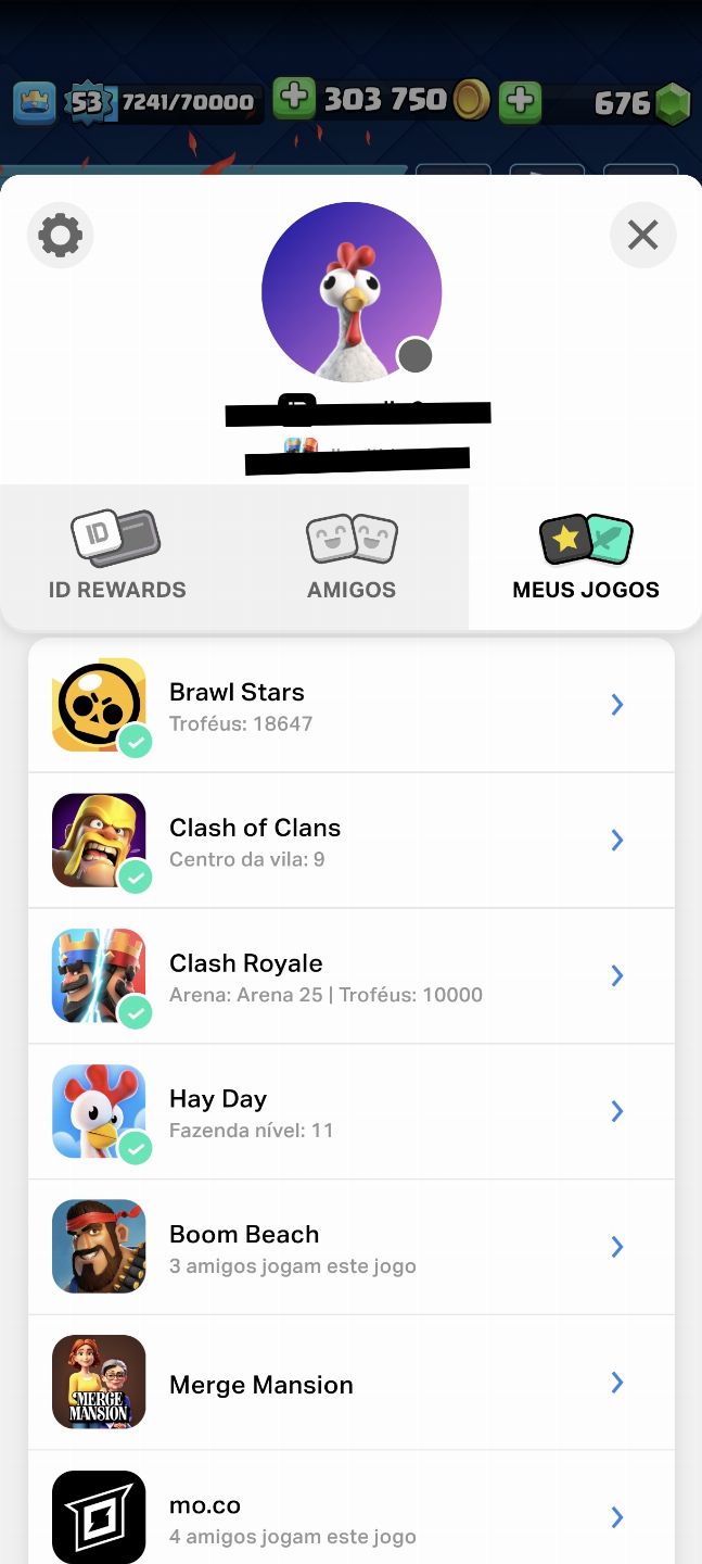 CONTA CLASH ROYALE FULL TROFÉUS (10.000) + BRAWL STARS E MAIS!