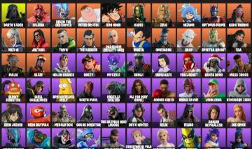 CONTA FORTNITE - 229 SKINS | PODE ALTERAR E-MAIL | DARTH VADER, BLAZE, ICE SPICE
