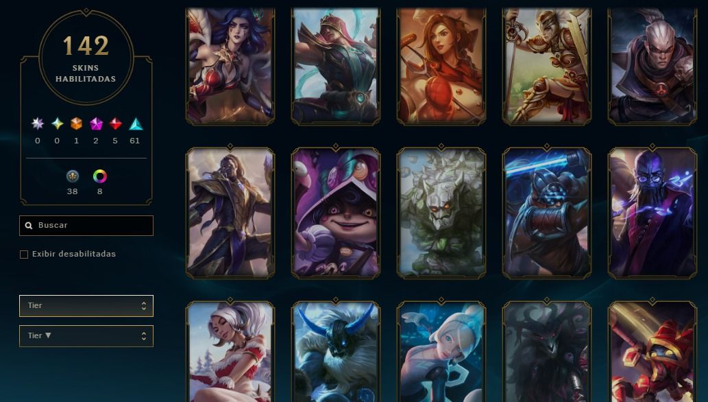 CONTA LOL DE 2015 ESMERALDA
