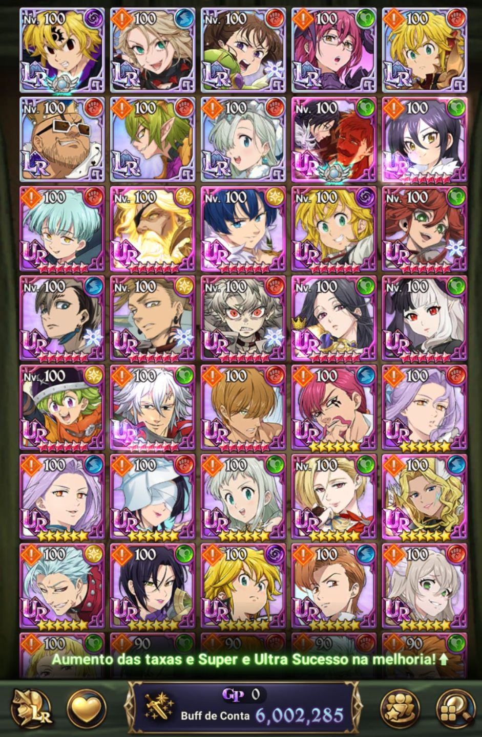 A melhor conta inicial muito TOP full UR 6,0 kk ccbox e 1500 diamantes