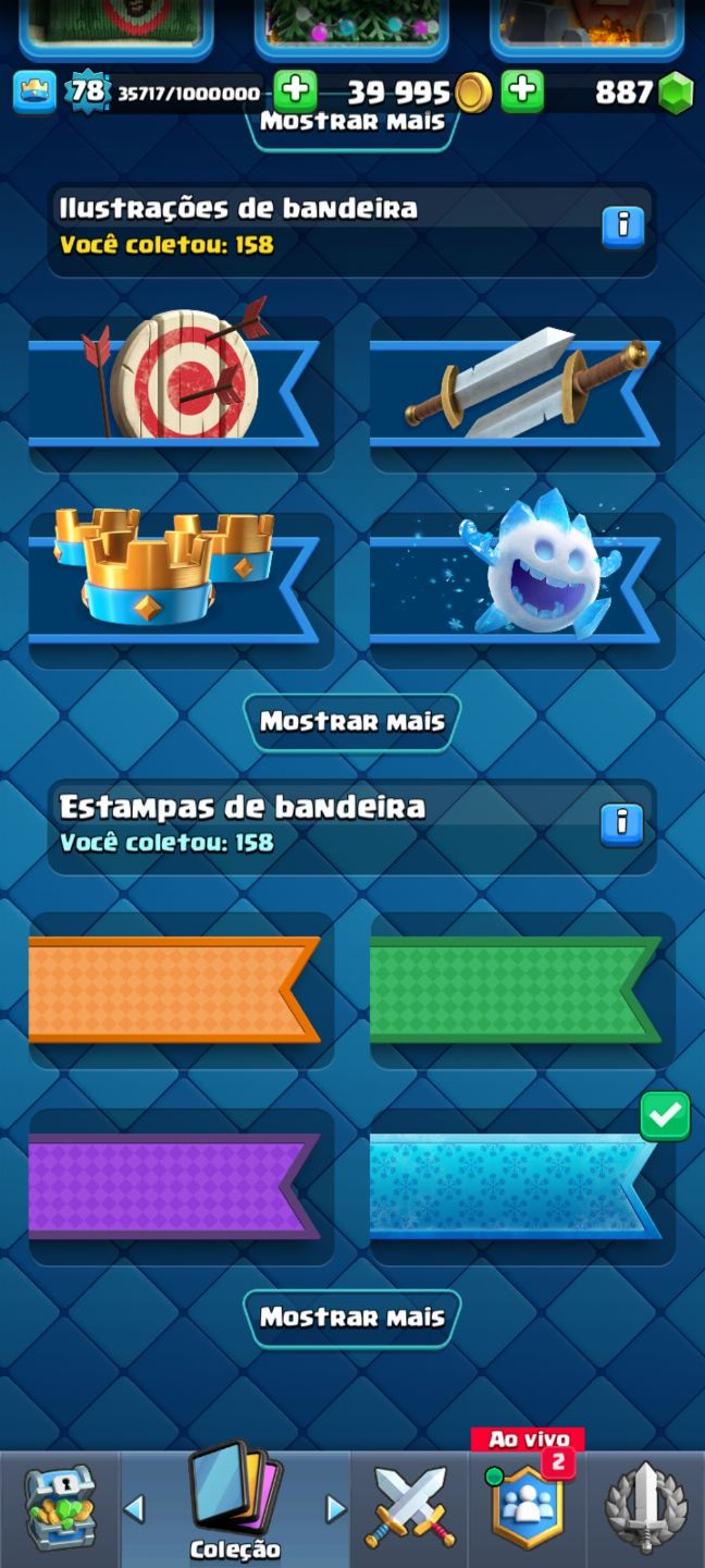 Conta Clash 10Anos Niv 80|25 EVOS|18 Emotes Lend|Vet de Guerra 388K|+5K 3 Coroas