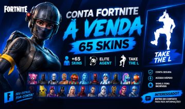 65 Skins + Elite Agent + Take The L