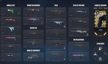 Conta Valorant com diversas skins, mais de 850 gastos na conta