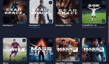 CONTA EA Com Fifa 15 e outros jogos não disponíveis mais na Loja da EA.