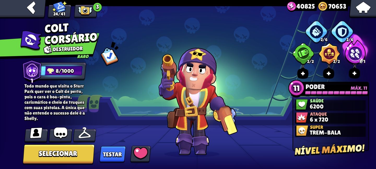 Conta de Brawl Stars de 2019 com muitos recursos!