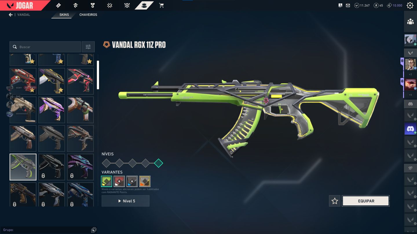 Conta de Valorant Champions 21 4.5K+ Gastos