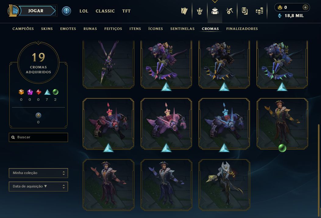 CONTA LEAGUE OF LEGENDS | NÍVEL 89 | VOLIBEAR DRAGÃO DA DUALIDADE PRESTÍGIO