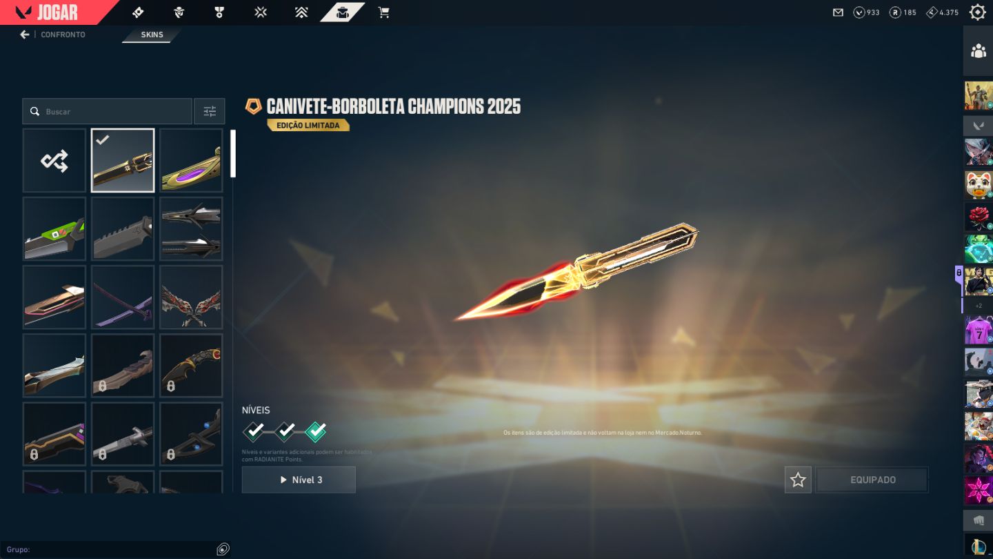 CONTA VALORANT | Elo Alto | cheio de skins