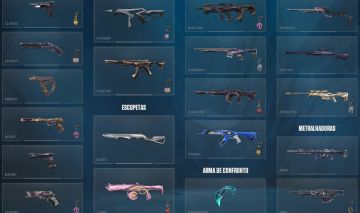 Conta de VALORANT | 9 Facas | 10 Vandals | Karambit Champions | 4000 GASTOSS