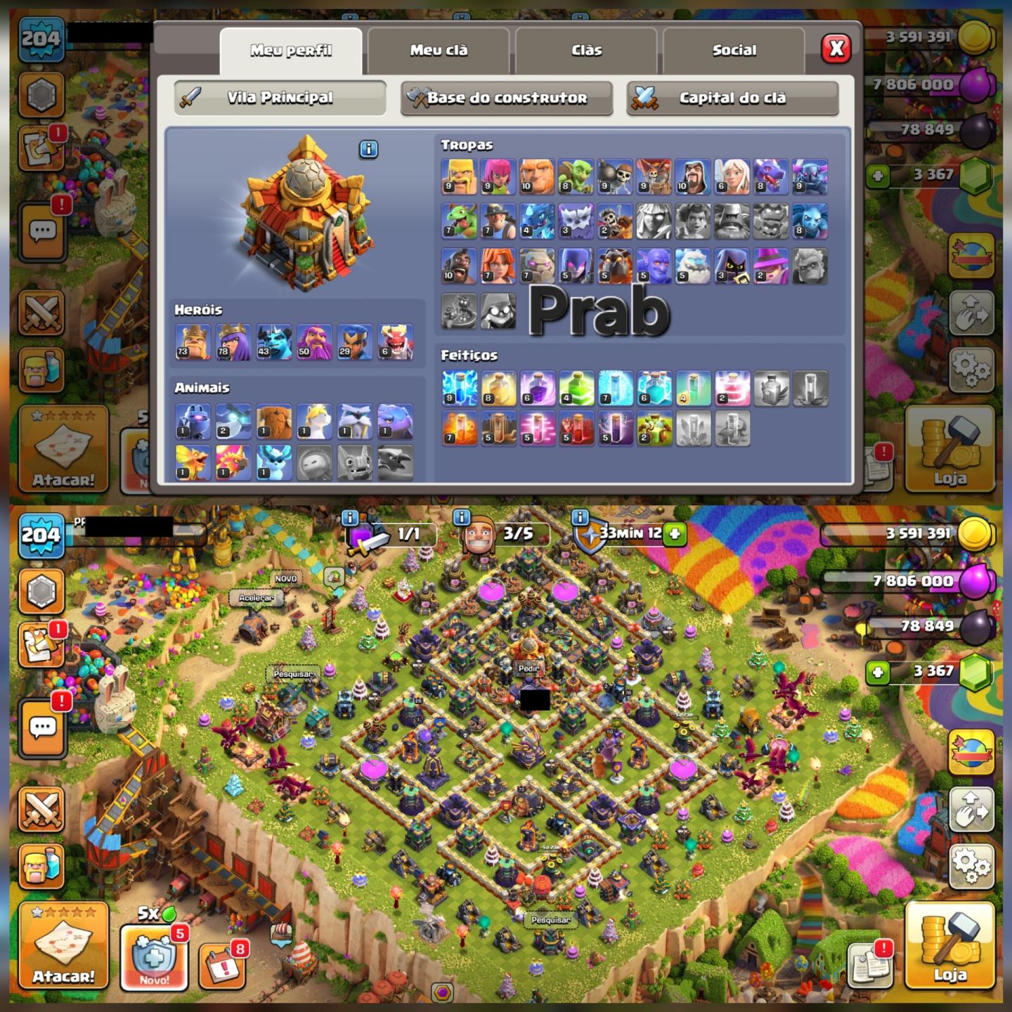 Contas Clash of Clans, CV 13 ao 18 entrego a conta no e-mail do comprador.