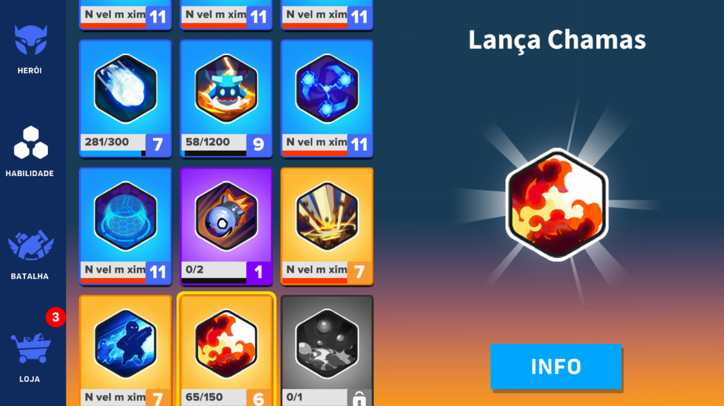 HEROES STRIKE: BATTLE ROYALE | CONTAS FULL | ANDROID | TOP VENDAS