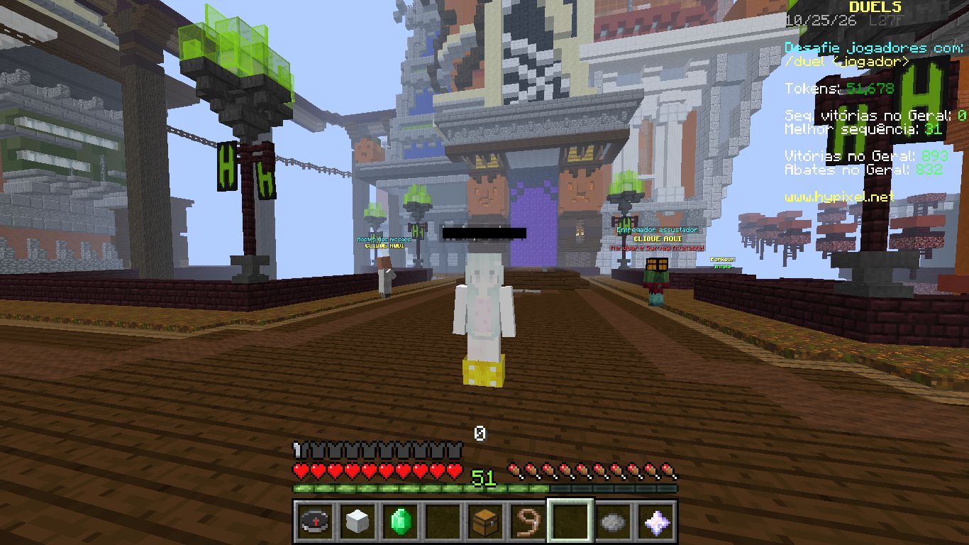 CONTA DE MINECRAFT COM TAG ULTRA FERIAS E OUTRAS TAGS