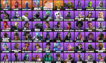 CONTA FORTNITE - 128 SKINS | PODE ALTERAR E-MAIL