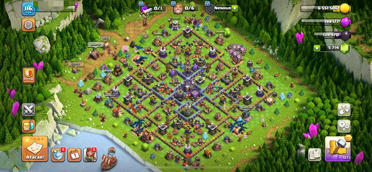 Cv 15 top Clash of clans full acesso