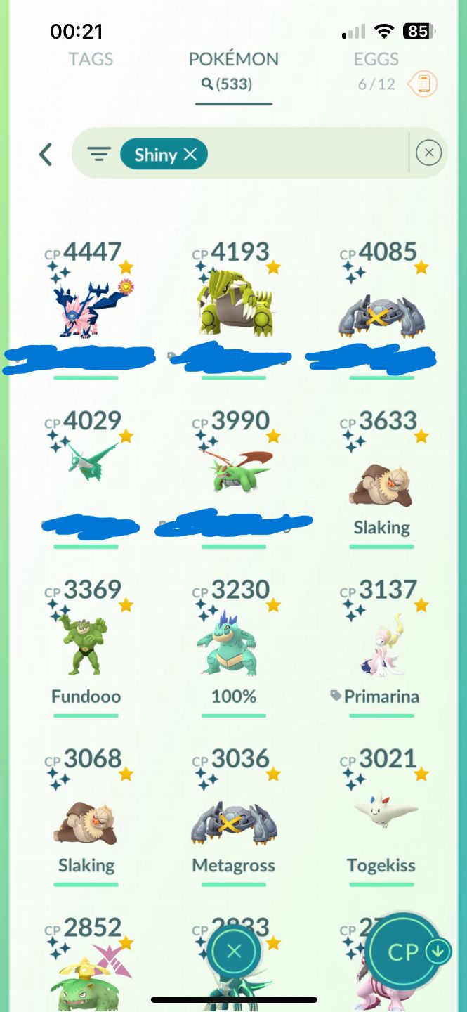 Conta Pokémon GO Level 48 Alteração de Nick Disponível