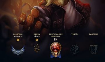 Conta level 45 gragas vandalo