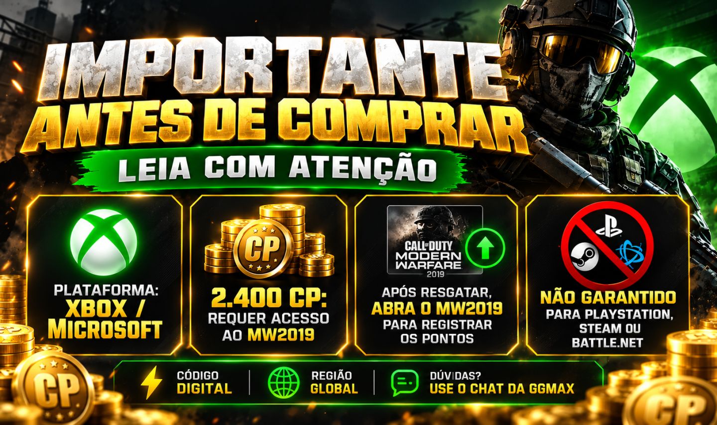 COD Points Xbox | Várias Quantidades | MELHOR PREÇO | Código Global