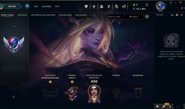 Conta LOL - 361 Skins - ícones antigos