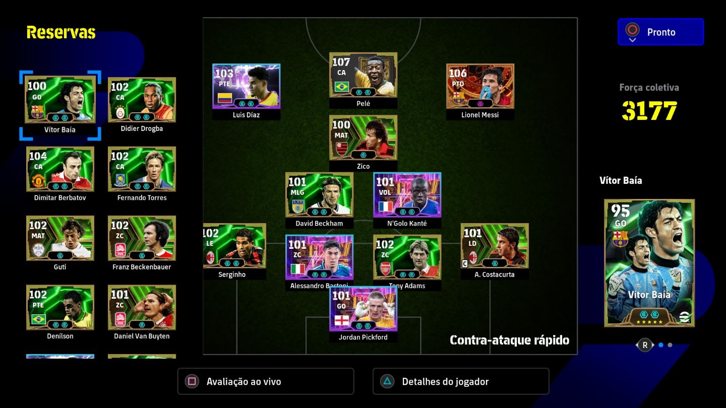 Conta para PS4/PS5 Força 3177