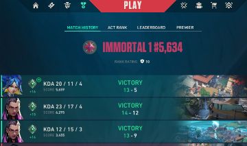 CONTA VALORANT IMORTAL 1+ MUITAS SKINS (FACA, VANDAL E PHANTOM DE LOJA)