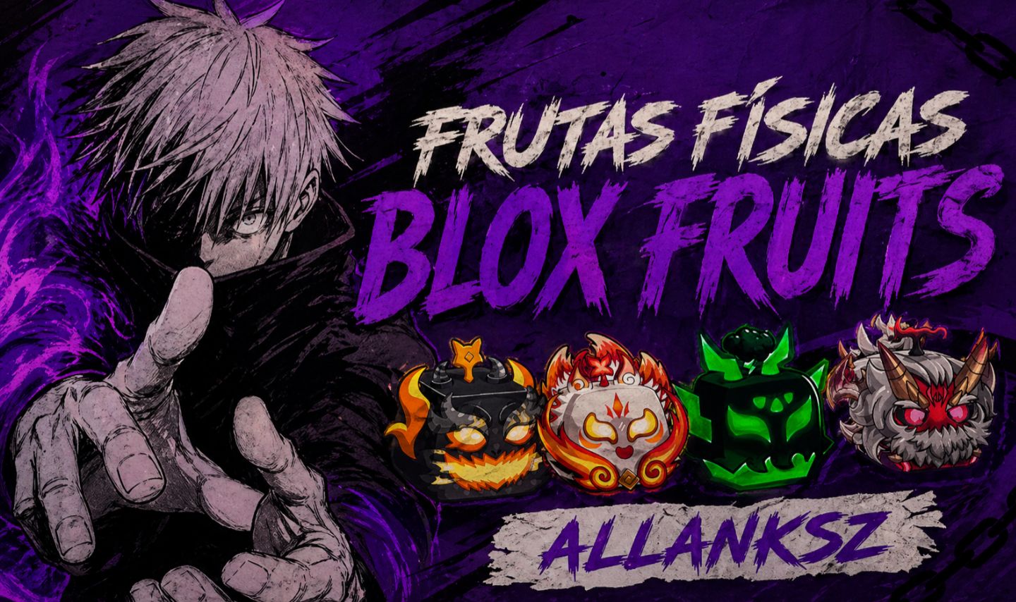 BLOX FRUITS - FRUTAS FÍSICAS E PERMANTES| ENTREGA RÁPIDA E BARATO