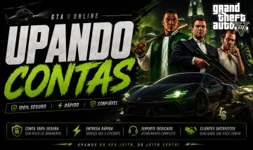 UPA SUA CONTA DE GTA V ONLINE RÁPIDO E BARATO!