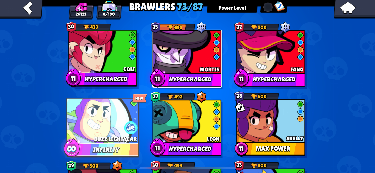 Conta brawl Stars 26K TROFÉUS!!!