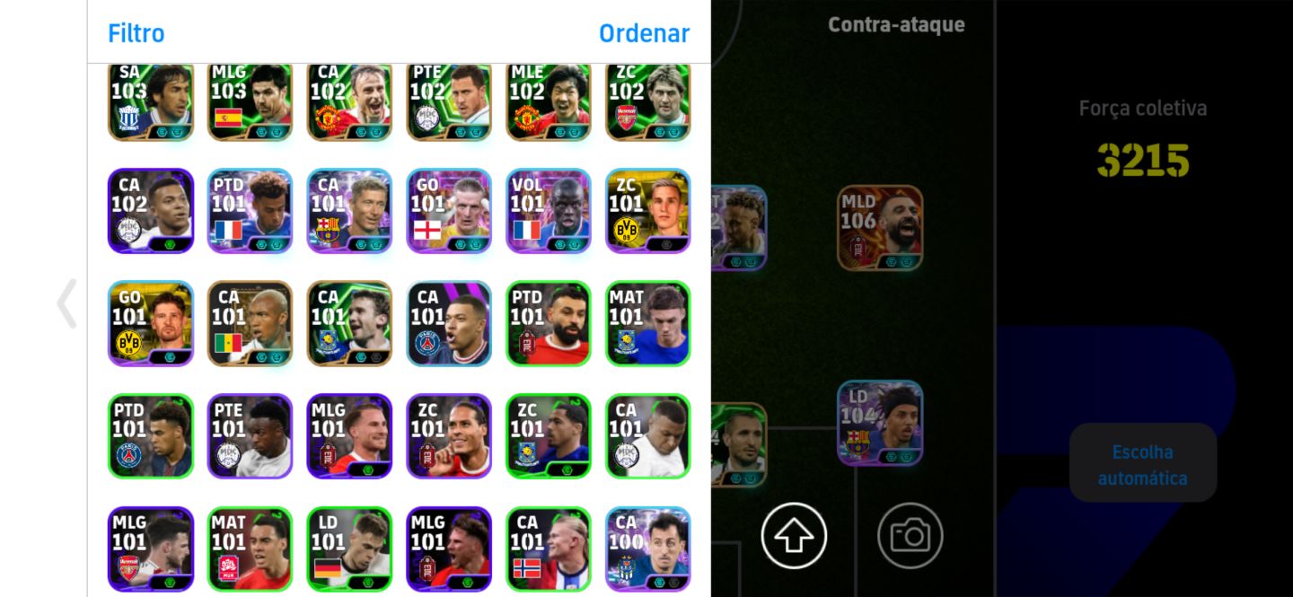 Conta efootball melhor Ronaldinho