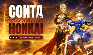 Contas Iniciais HSR - Conta com Saber+Gilgamesh & Contas no garantido com t5's