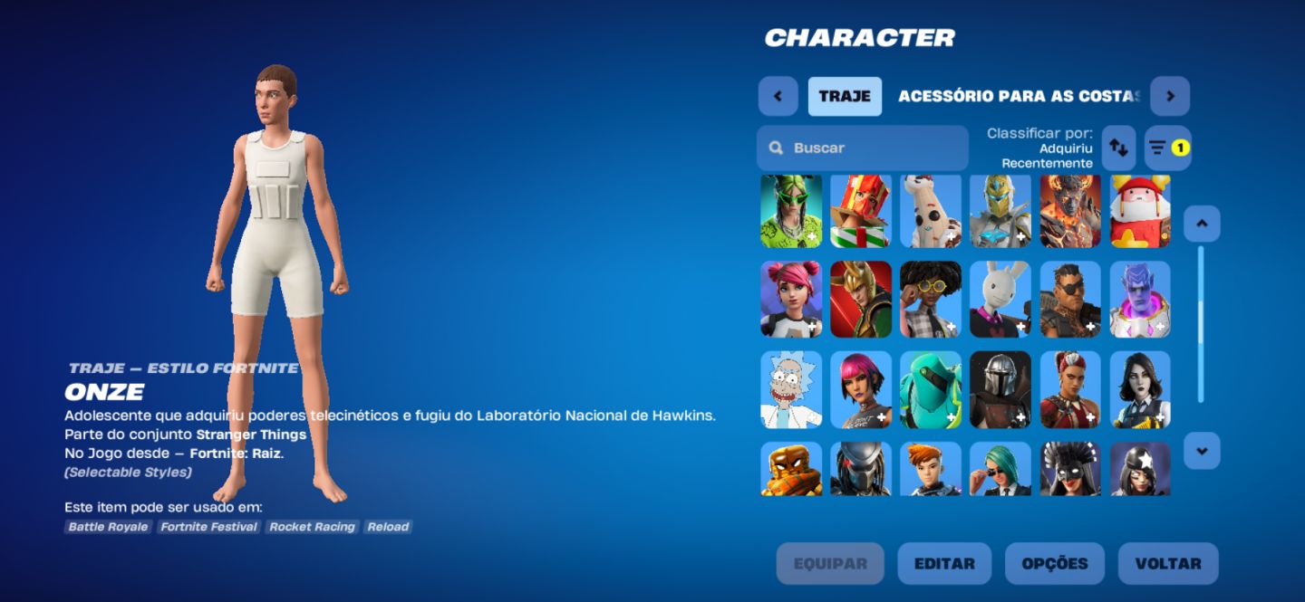 CONTA DE FORTNITE