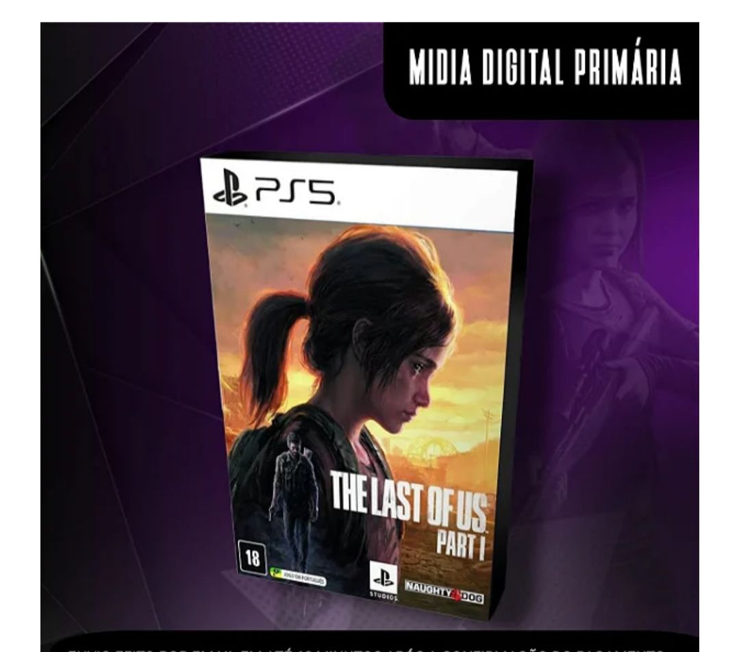 CONTAS JOGOS DE PS4 e PS5 Mídia Digital (Primária) (Full Access