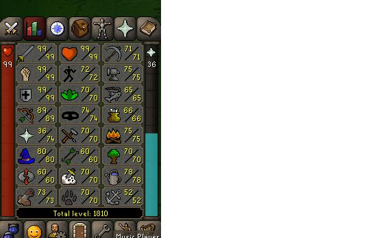 CONTA OSRS | 21 ANOS | QUEST CAPE | +500M EM ITENS + CONTA RS3
