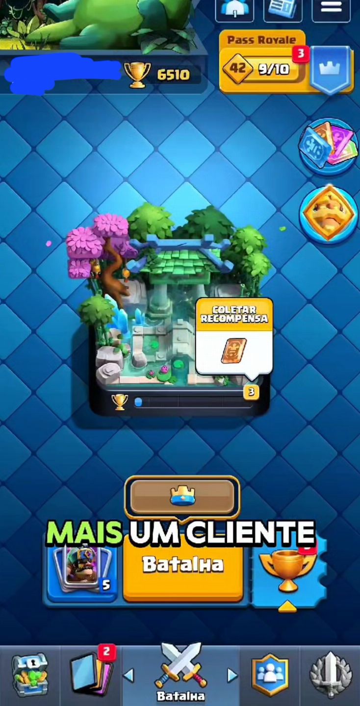 UPO CONTAS DE CLASH ROYALE