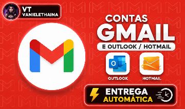 GMAIL NOVO IP BR / HOTMAIL / NOTLETTERS | GOOGLE ADS | ENTREGA AUTOMÁTICA