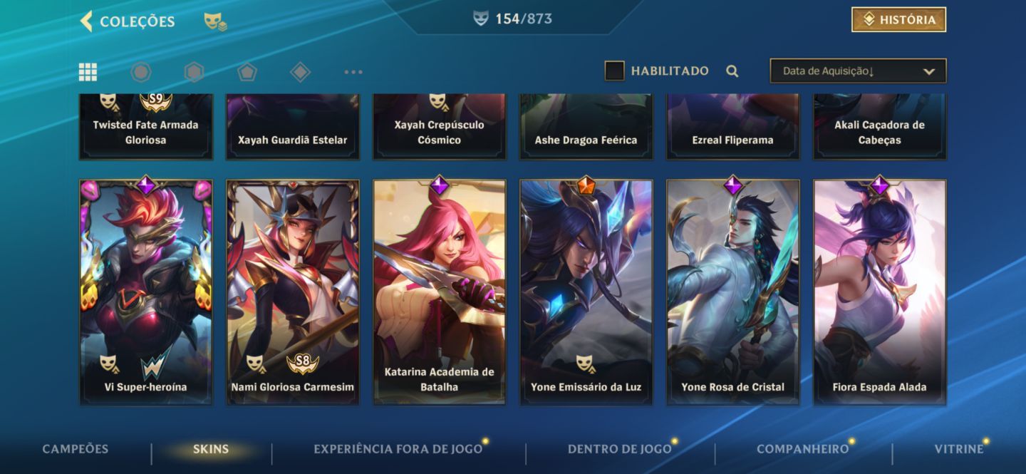 Conta Wild Rift
