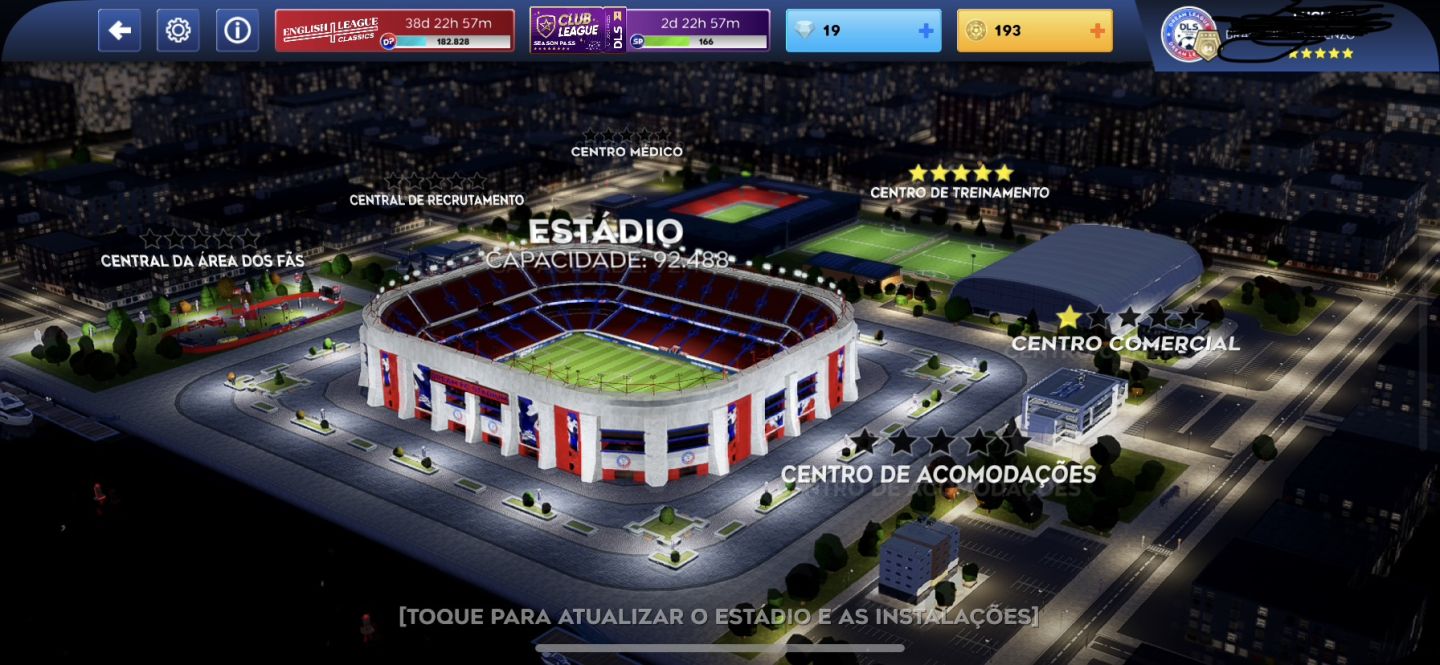 CONTA RECHEADA - DREAM LEAGUE SOCCER (DLS) À VENDA!